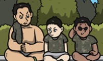 중대장은 실망했다